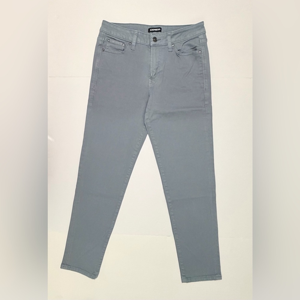 Express Men's Skinny Jeans - Light Blue